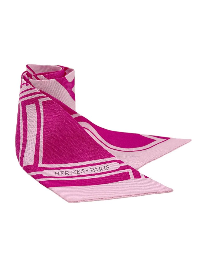 Hermes Twilly Scarf Silk